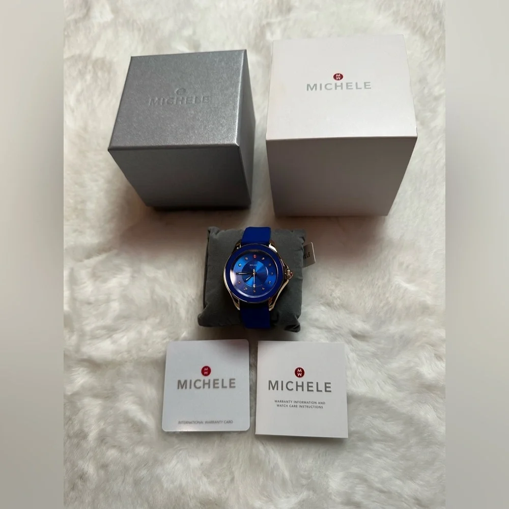Michele Royal Blue watch